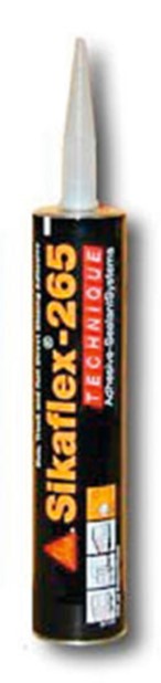 FUGEMASSE SORT 310ml - SIKAFLEX 265 1-K. RUTELIM UV